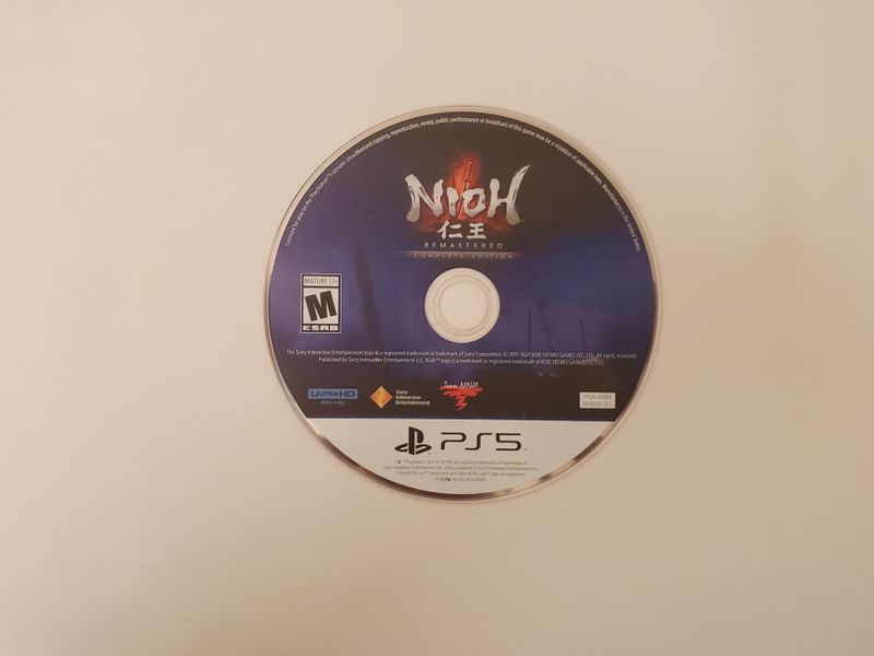 Sony PlayStation 5 Nioh Remastered video game