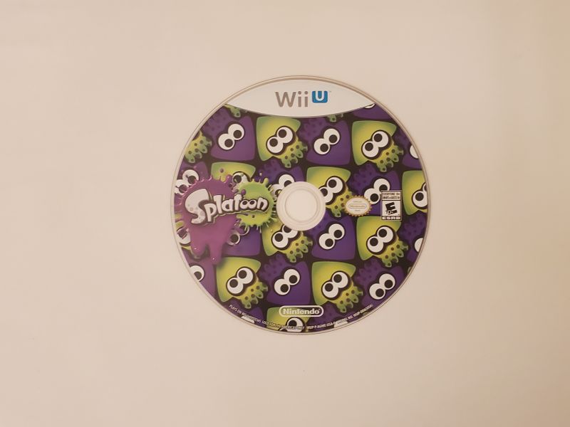 Nintendo Wii U Splatoon video game