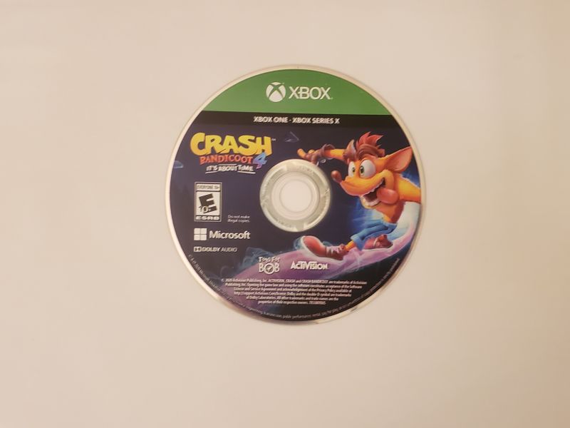 Microsoft Xbox One Crash Bandicoot 4: It's About Time video game
