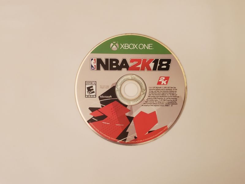 Microsoft Xbox One NBA 2K18 video game