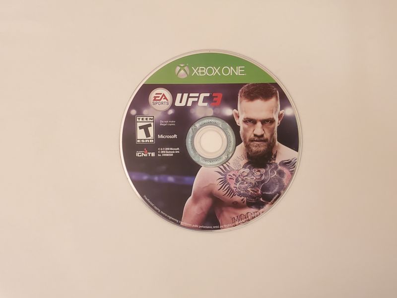 Microsoft Xbox One EA Sports UFC 3 video game
