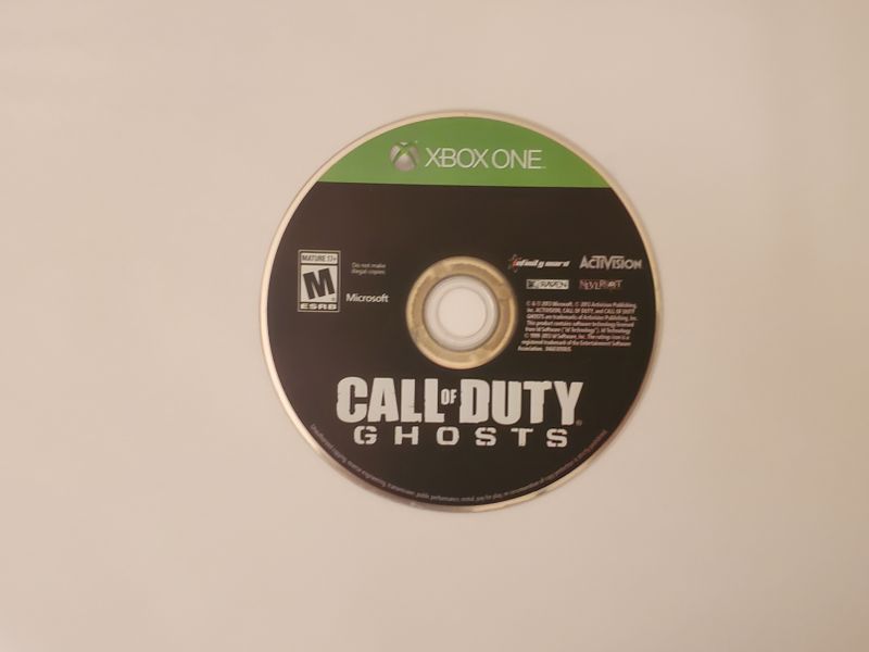 Microsoft Xbox One Call of Duty Ghosts video game