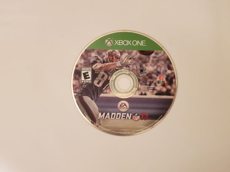 Microsoft Xbox One Madden NFL 17 video game