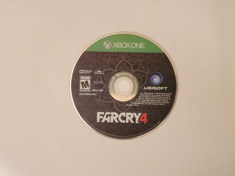 Microsoft Xbox One Far Cry 4 video game