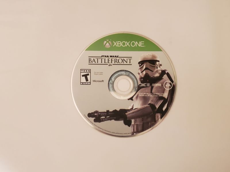 Microsoft Xbox One Star Wars Battlefront video game