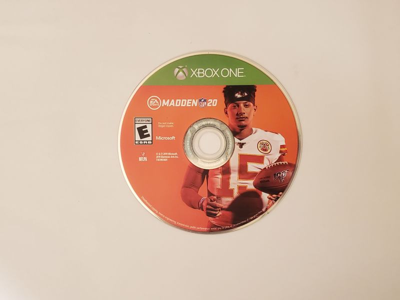 Microsoft Xbox One Madden NFL 20 video game