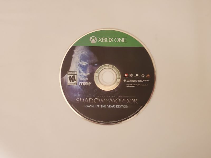 Microsoft Xbox One Middle Earth: Shadow of Mordor [Game of the Year] video game