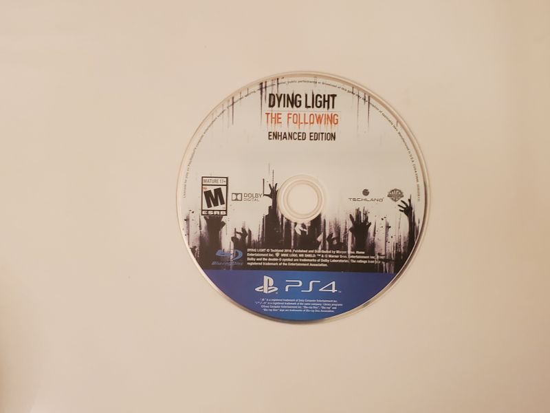 Sony Playstation 4 Dying Light The Following Enhanced Edition video game