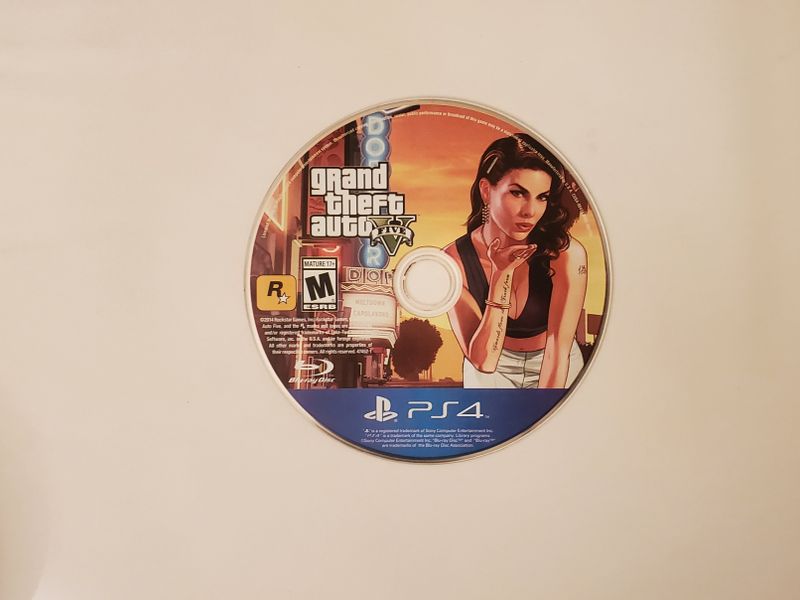 Sony Playstation 4 Grand Theft Auto V video game
