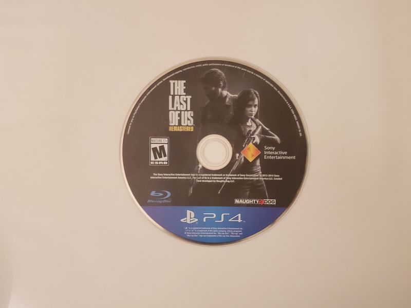 Sony Playstation 4 The Last of Us Remastered video game