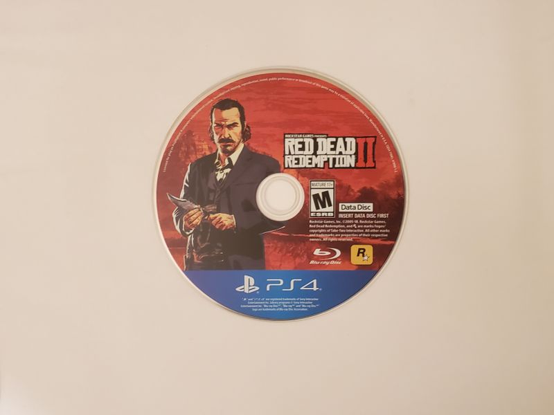 Sony PlayStation 4 Red Dead Redemption II (Data Disc) video game