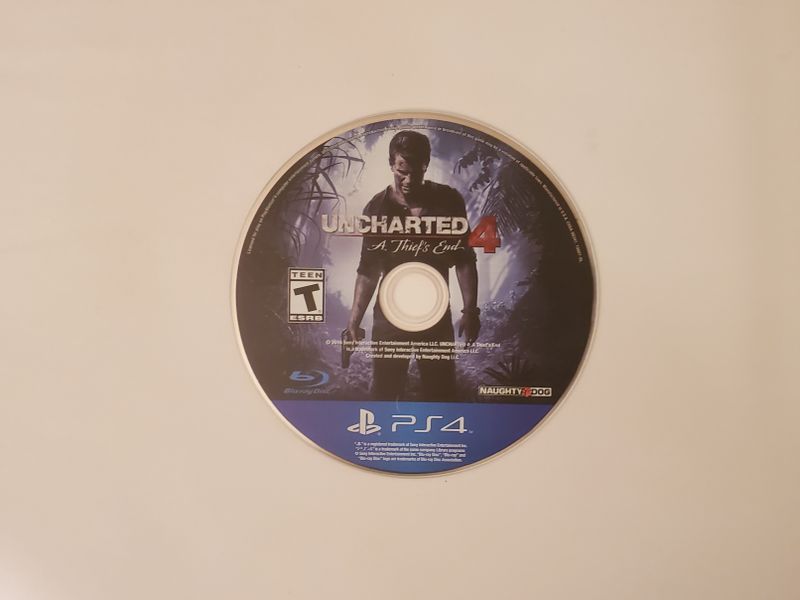 Sony Playstation 4 Uncharted 4 A Thief's End video game