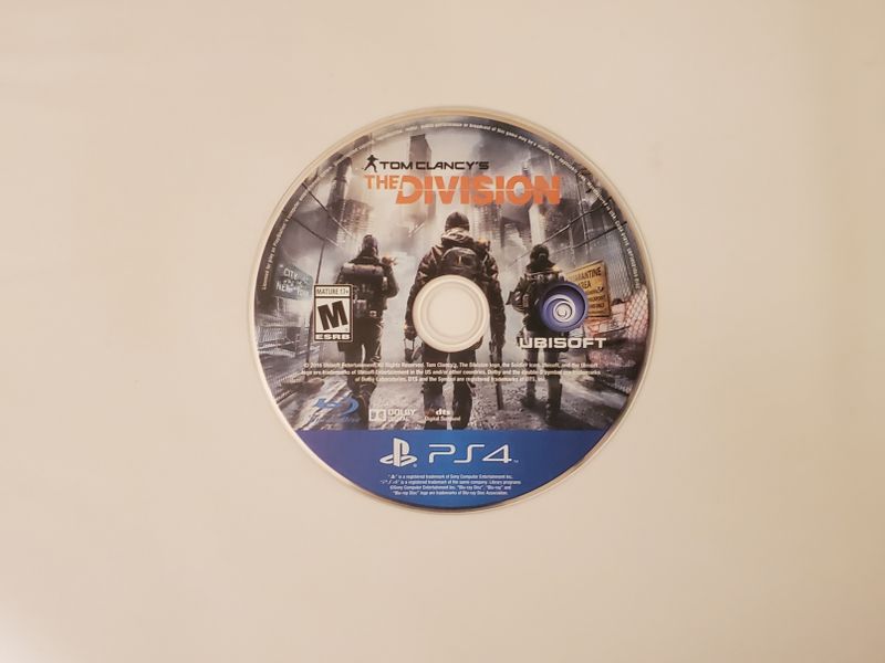 Sony Playstation 4 Tom Clancy's The Division video game
