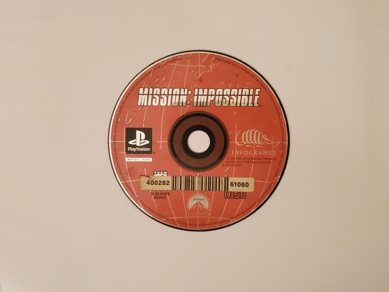 Sony PlayStation 1 Mission: Impossible video game