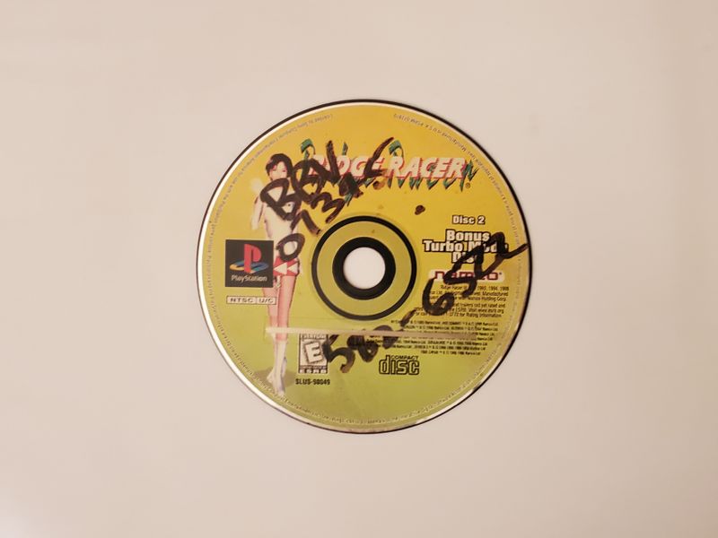 Sony PlayStation 1 Ridge Racer: Turbo Mode! (Disc 2, Bonus Turbo Mode Disc, NOT FOR RESALE) video game