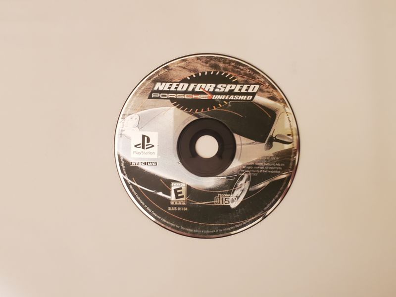 Sony PlayStation 1 Need for Speed: Porsche Unleashed video game