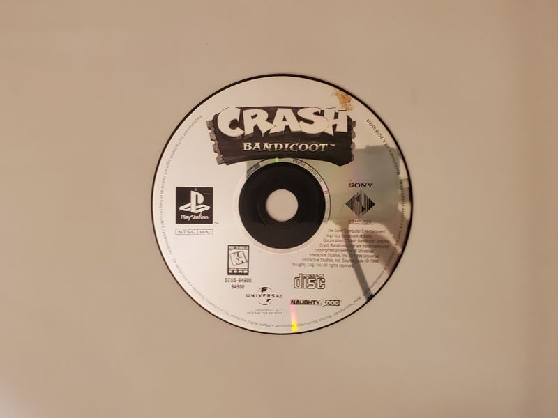 Sony PlayStation 1 Crash Bandicoot (Standard Edition) video game