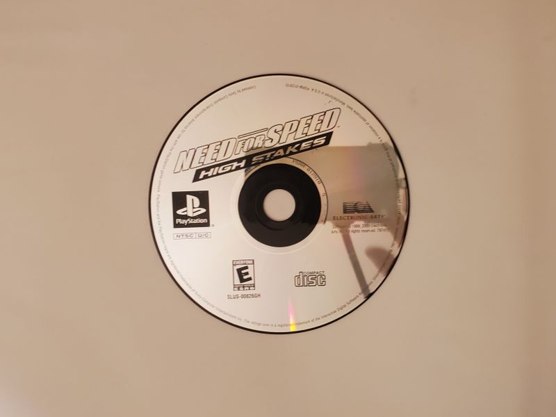 Sony PlayStation 1 Need for Speed: High Stakes video game