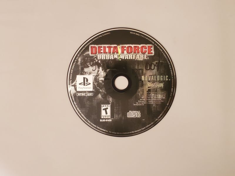 Sony PlayStation 1 Delta Force: Urban Warfare video game