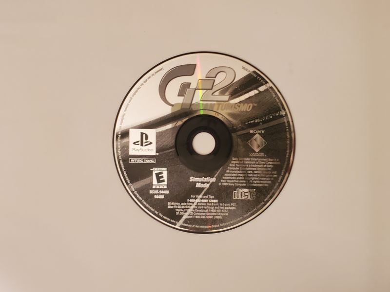 Sony PlayStation 1 Gran Turismo 2 (Simulation Mode Disc) video game