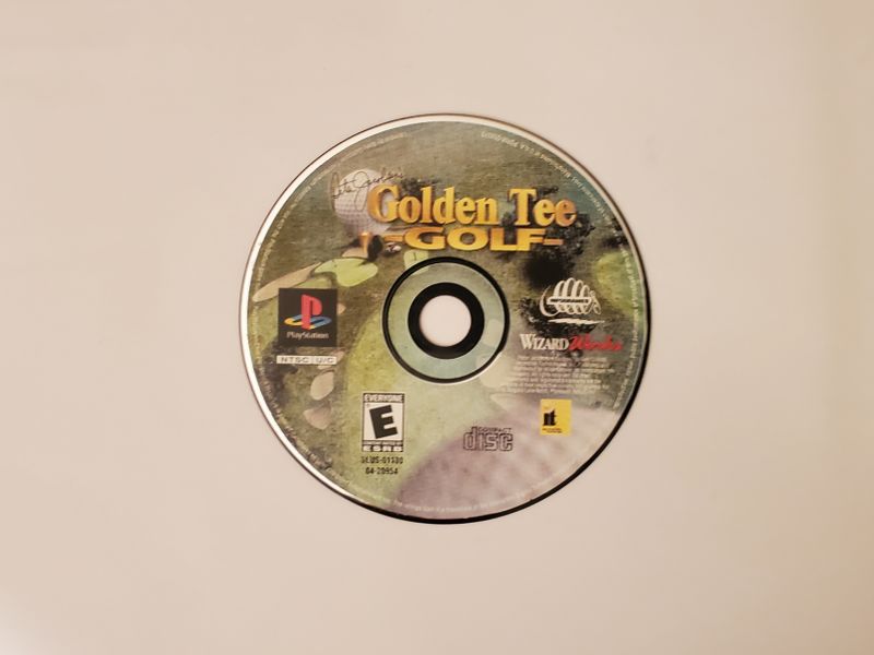 Sony PlayStation 1 Golden Tee Golf video game