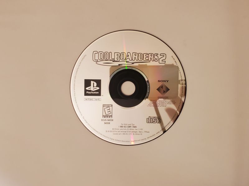 Sony PlayStation 1 Cool Boarders 2 video game