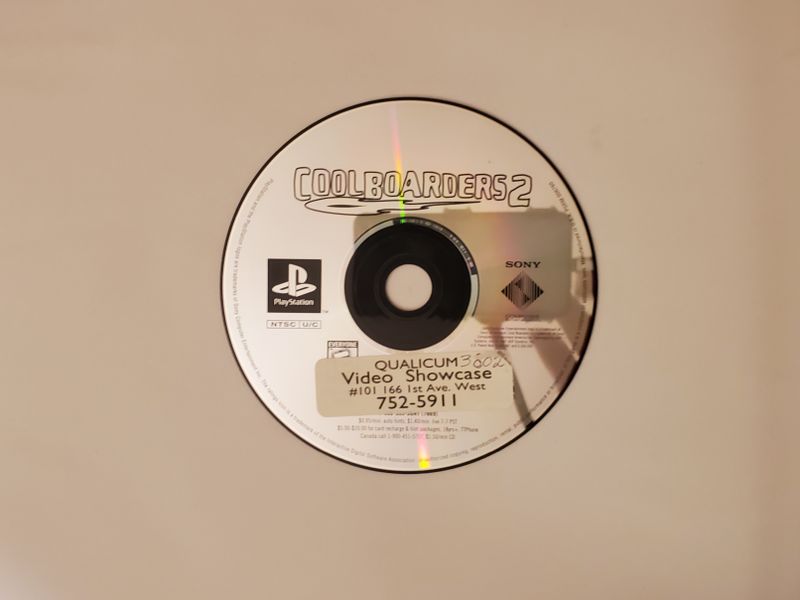 Sony PlayStation 1 Cool Boarders 2 video game