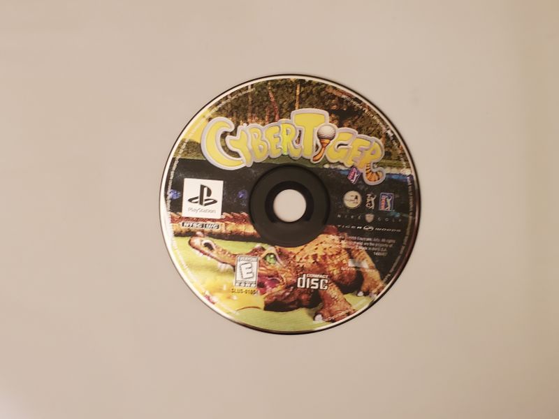 Sony PlayStation 1 CyberTiger video game