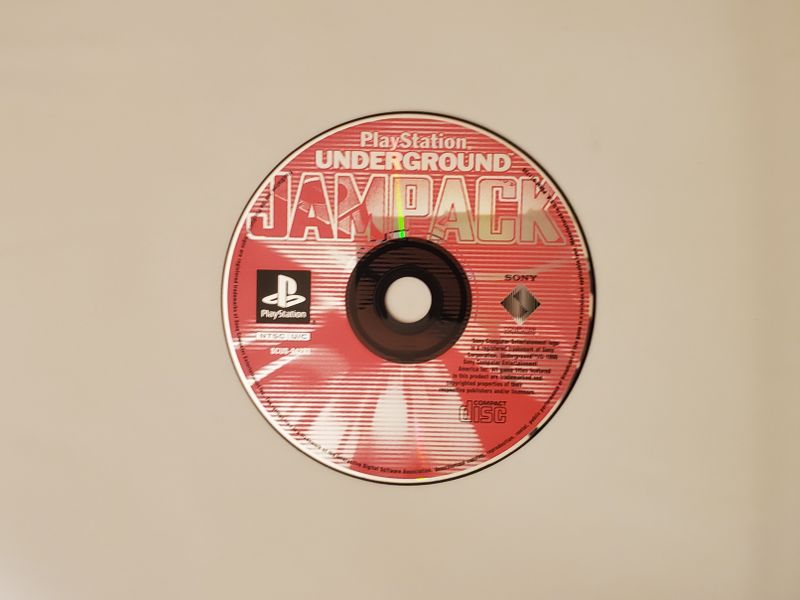 Sony PlayStation 1 PlayStation Underground Jampack video game