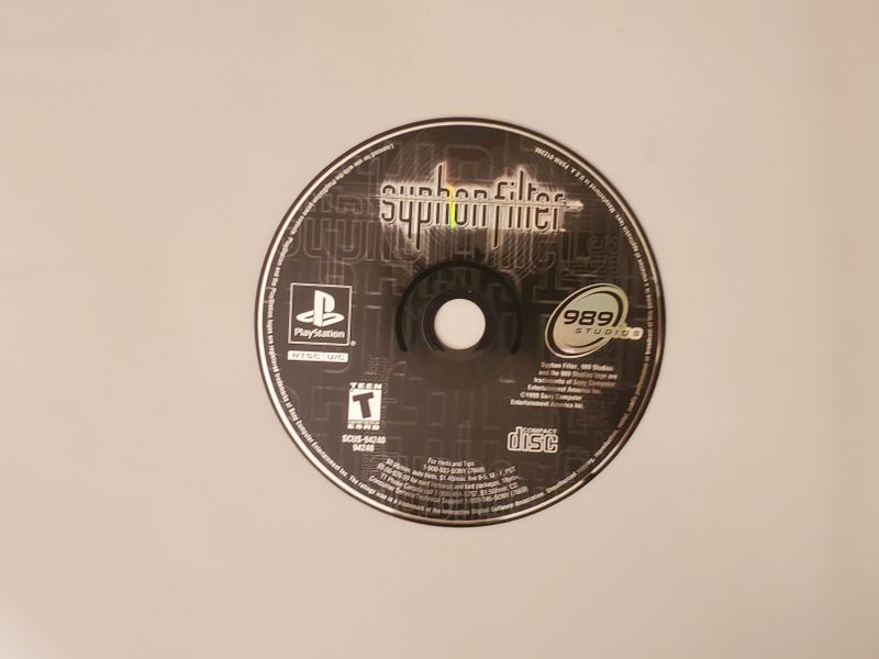 Sony PlayStation 1 Syphon Filter video game