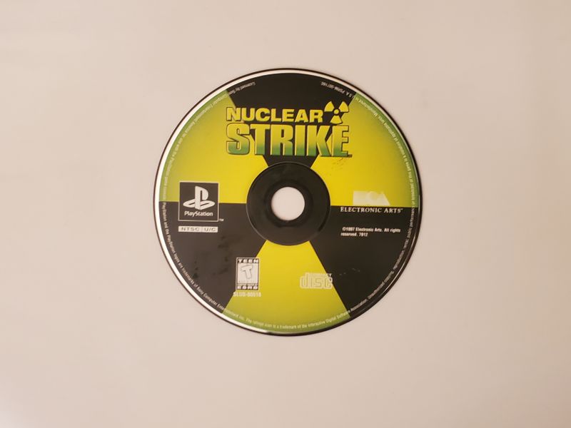 Sony PlayStation 1 Nuclear Strike video game