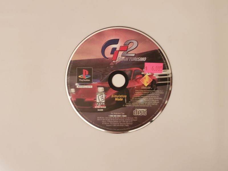 Sony PlayStation 1 Gran Turismo 2 (Simulation Mode Disc) video game
