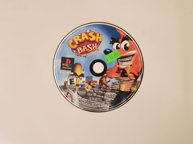 Sony PlayStation 1 Crash Bash video game