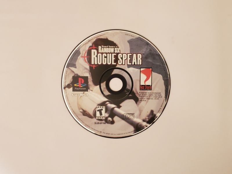Sony PlayStation 1 Tom Clancy's Rainbow Six: Rogue Spear video game