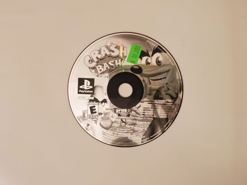 Sony PlayStation 1 Crash Bash video game