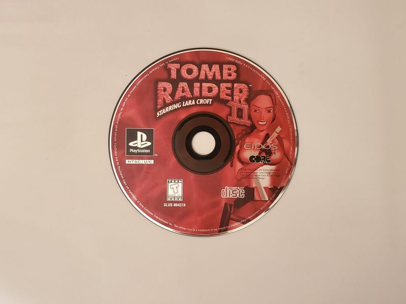 Sony PlayStation 1 Tomb Raider II: Starring Lara Croft video game