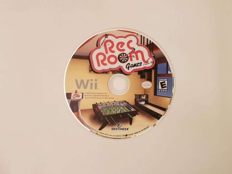 Nintendo Wii Rec Room Games video game