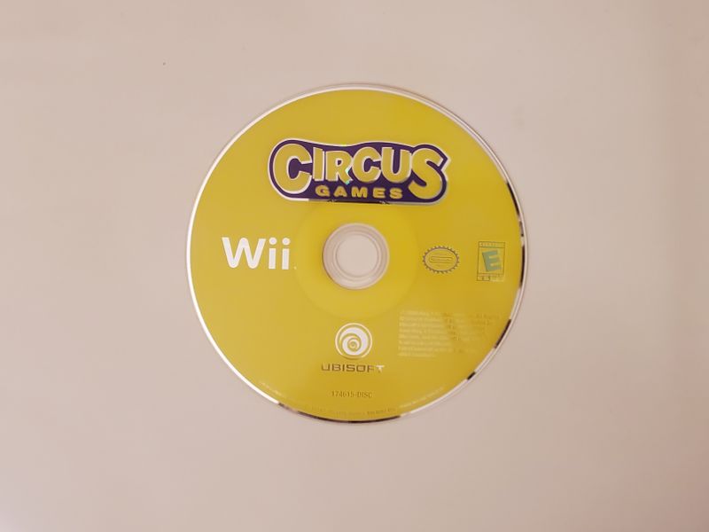 Nintendo Wii Circus Games video game