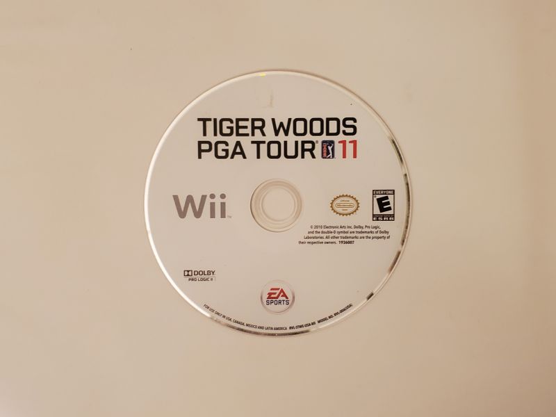 Nintendo Wii Tiger Woods PGA Tour 11 video game