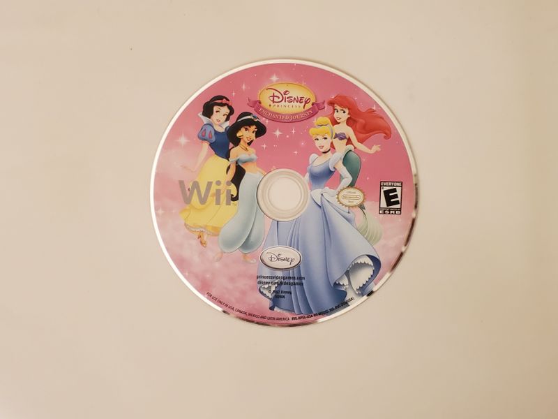 Nintendo Wii Disney Princess Enchanted Journey video game