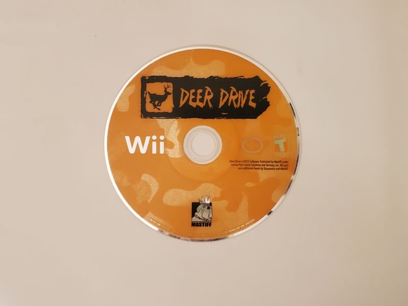 Nintendo Wii Deer Drive video game