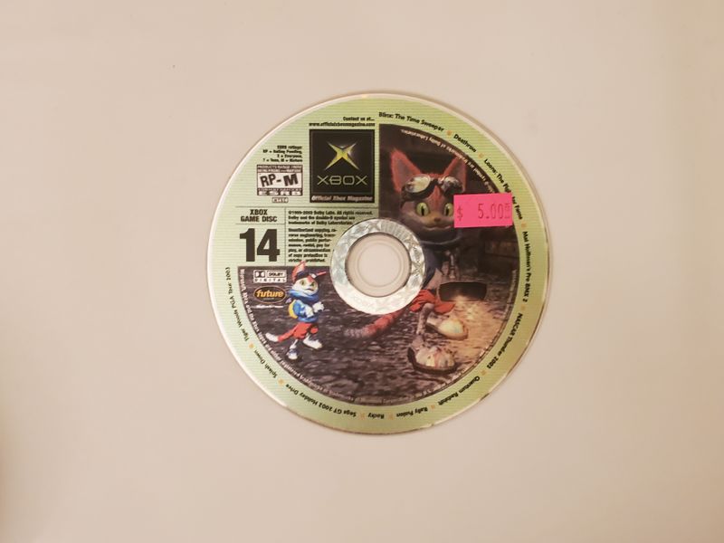 Microsoft Xbox Official Xbox Magazine Demo Disc 14 video game