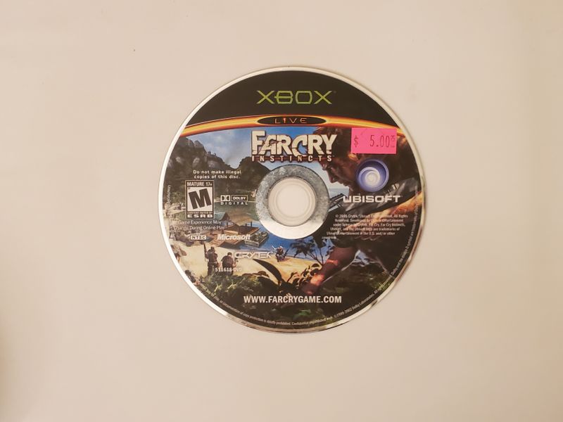 Microsoft Xbox Far Cry Instincts video game