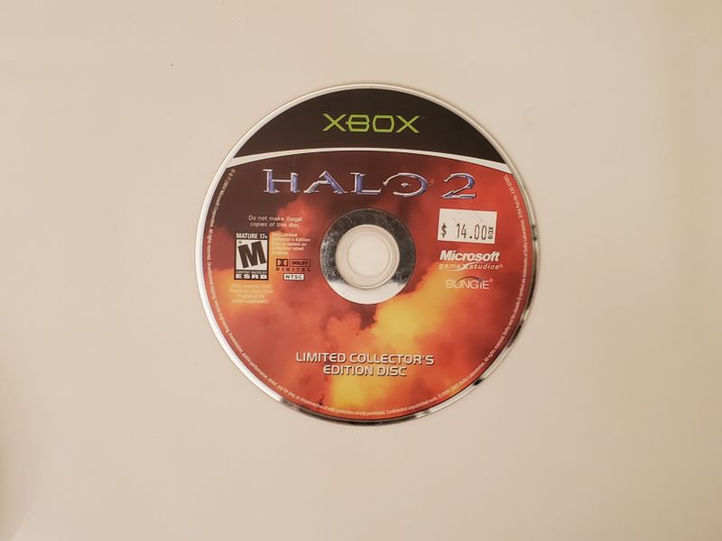 Microsoft Xbox Halo 2 Limited Collectors Edition video game