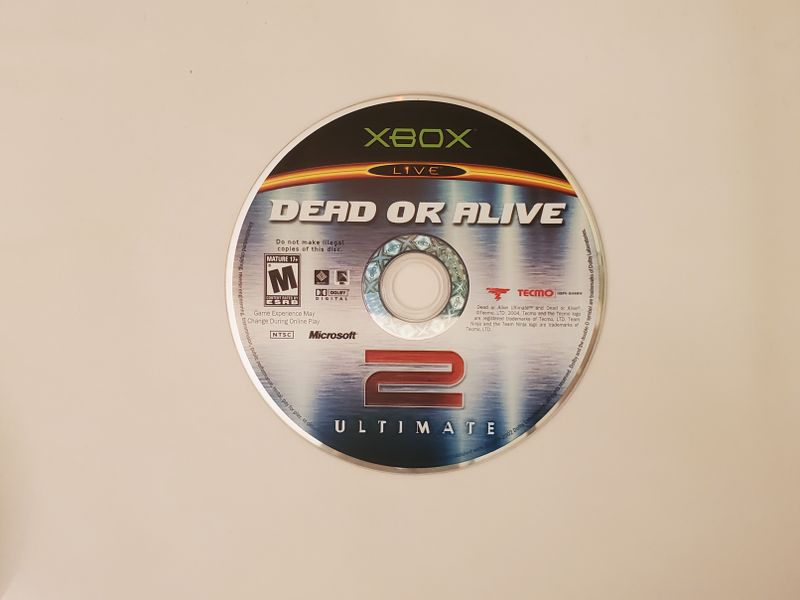 Microsoft Xbox Dead or Alive 2: Ultimate (Disc 2) video game