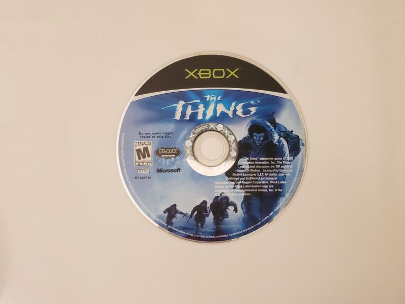 Microsoft Xbox The Thing video game