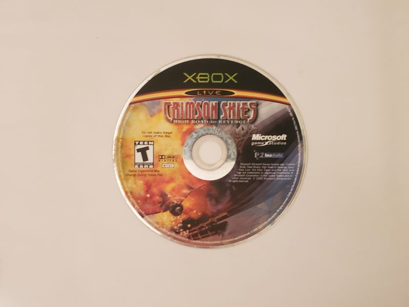 Microsoft Xbox Crimson Skies: High Road to Revenge video game
