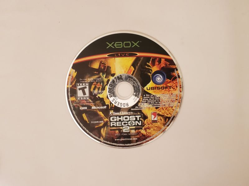 Microsoft Xbox Tom Clancy's Ghost Recon 2 (Final Assault) video game