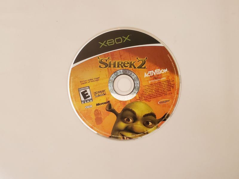 Microsoft Xbox Shrek 2 video game