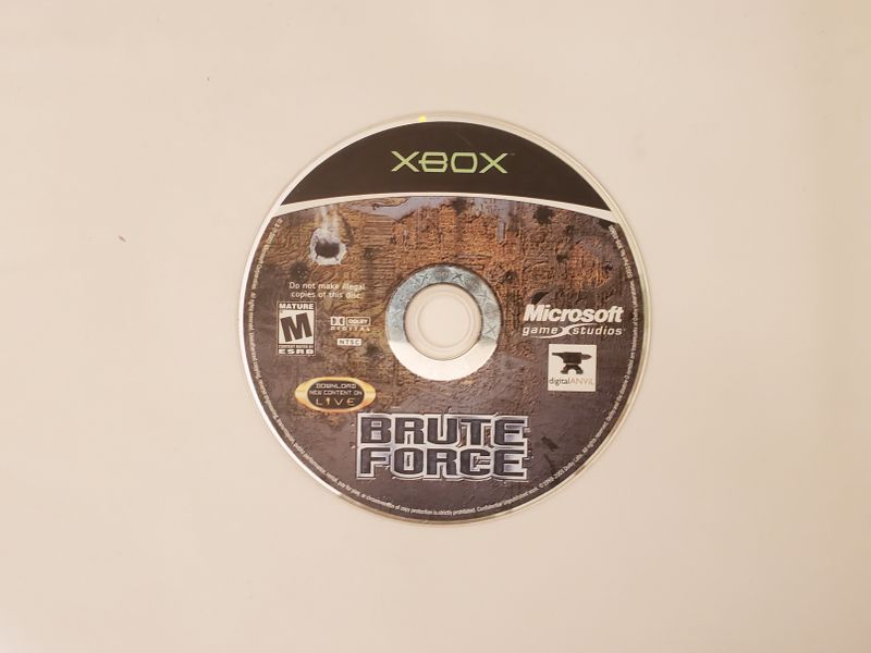 Microsoft Xbox Brute Force video game